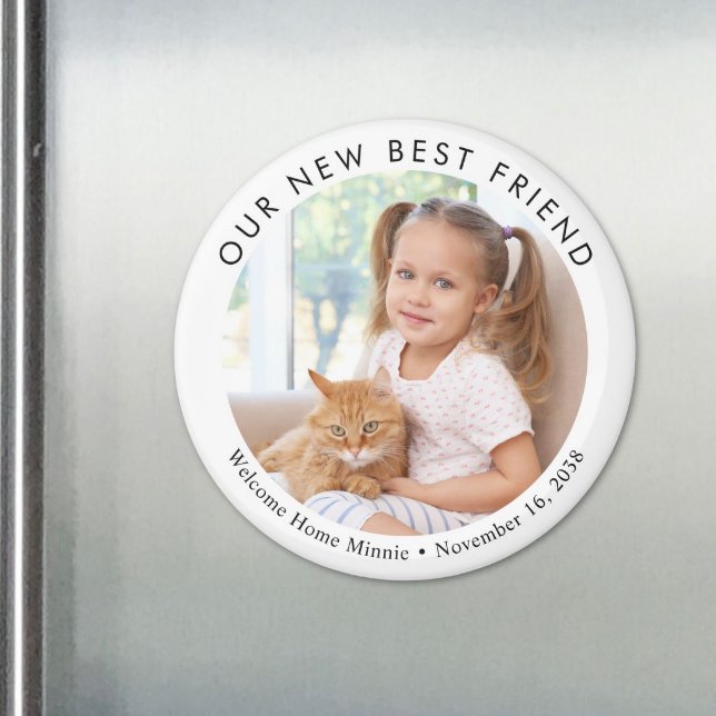 Benutzerdefiniertes Neues Kätzchen-Foto Magnet (Custom New Kitten Photo Magnet)
