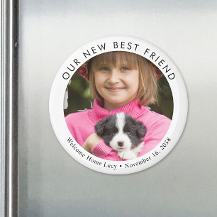Benutzerdefiniertes Neues Welpen-Foto Magnet