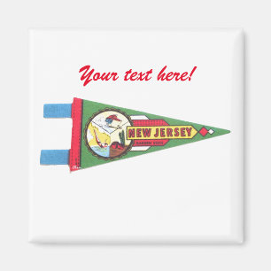 Benutzerdefiniertes New Jersey NJ Souvenir Magnet
