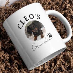 Benutzerdefiniertes Niedliches Begleiter-Foto und Zweifarbige Tasse