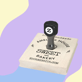 Benutzerdefiniertes Niedliches Firmenlogo für die Gummistempel