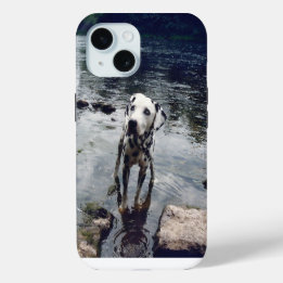 Benutzerdefiniertes Niedliches Pet Friend Foto Dog iPhone 15 Hülle