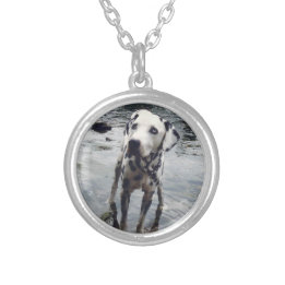 Benutzerdefiniertes Niedliches Pet Friend Foto Dog Versilberte Kette