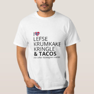 Benutzerdefiniertes Norwegen-Flaggen-Herz   Norweg T-Shirt