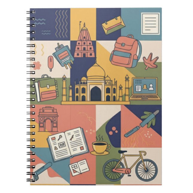 Benutzerdefiniertes Notizbuch – Personalisiertes J Notizblock (Vorderseite)