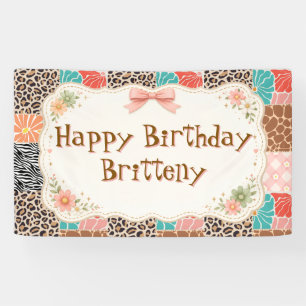 Benutzerdefiniertes Party-Banner   Personalisierte Banner