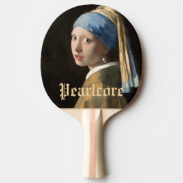 Benutzerdefiniertes Pearl Themed Party Tischtennis Schläger