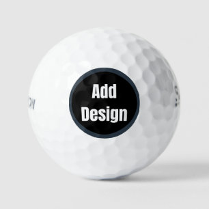 Benutzerdefiniertes Personalisiertes Design Foto o Golfball