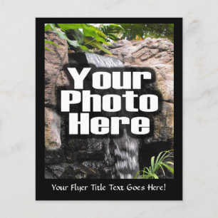 Benutzerdefiniertes Personalisiertes digitales Fot Flyer