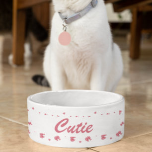 Benutzerdefiniertes Personalisiertes Dog Katzen Ha Napf