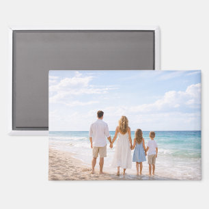 Benutzerdefiniertes personalisiertes Familienfoto Magnet