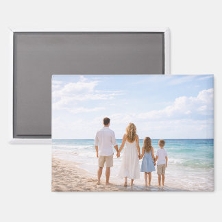 Benutzerdefiniertes personalisiertes Familienfoto Magnet