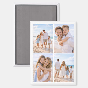 Benutzerdefiniertes personalisiertes Familienfoto Magnet