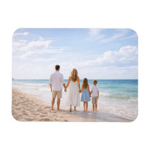 Benutzerdefiniertes personalisiertes Familienfoto Magnet