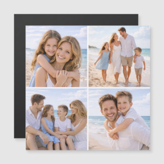 Benutzerdefiniertes personalisiertes Familienfoto Magnetkarte