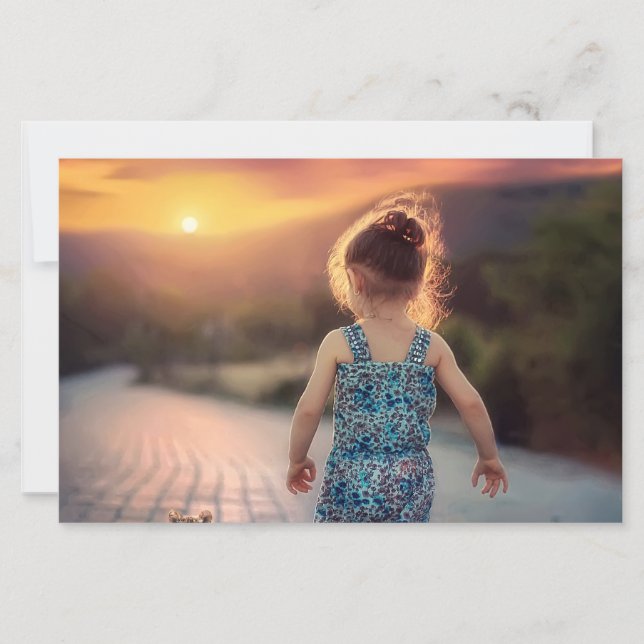 Benutzerdefiniertes personalisiertes Foto  (Vorderseite)