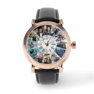 Benutzerdefiniertes Personalisiertes Foto Armbanduhr
