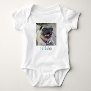 Benutzerdefiniertes Personalisiertes Foto Baby Strampler