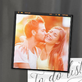 Benutzerdefiniertes Personalisiertes Foto-Geschenk Magnet