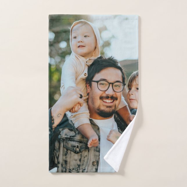 Benutzerdefiniertes personalisiertes Foto Handtuch (Handtuch)