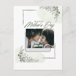 Benutzerdefiniertes personalisiertes Foto Mutterta Postkarte