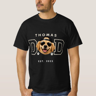 Benutzerdefiniertes Personalisiertes Haustier-Foto T-Shirt