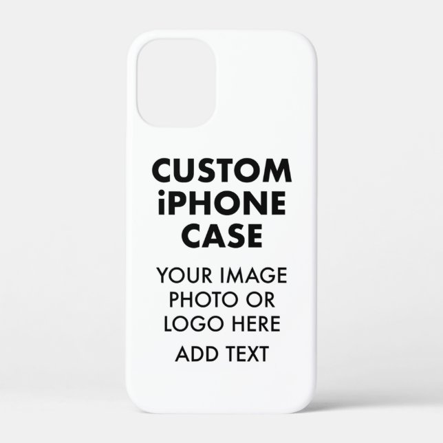 Benutzerdefiniertes Personalisiertes iPhone 12 MIN Case-Mate iPhone Hülle (Rückseite)