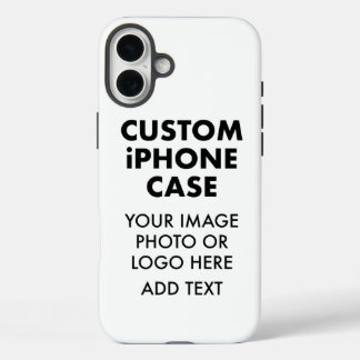 Benutzerdefiniertes Personalisiertes iPhone 16 PLU Plus Hülle