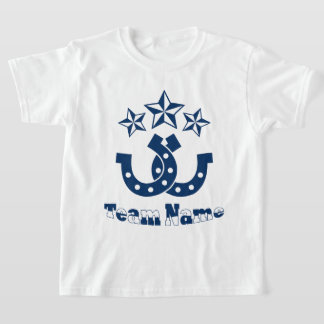 Benutzerdefiniertes Personalisiertes Kinderhorsesh T-Shirt