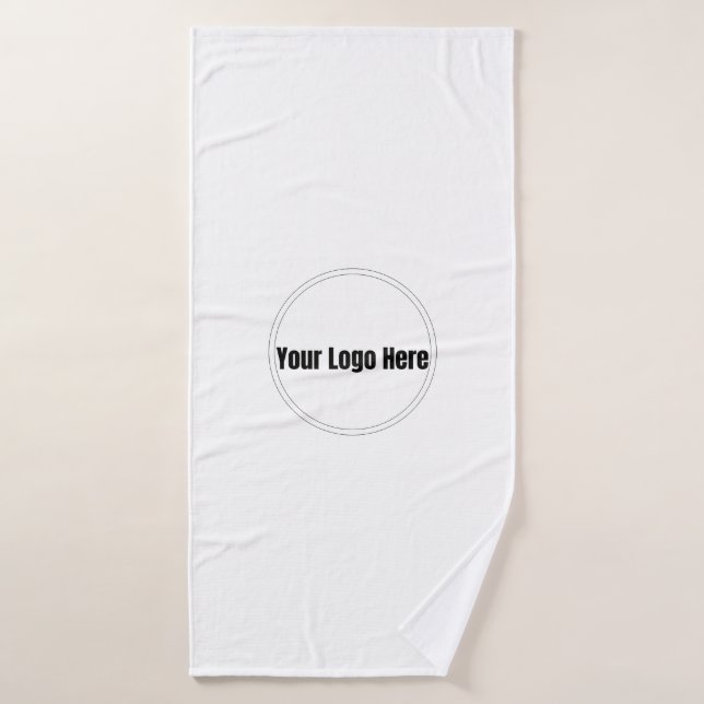 Benutzerdefiniertes personalisiertes Logo Badhandtuch Set (Badehandtuch)