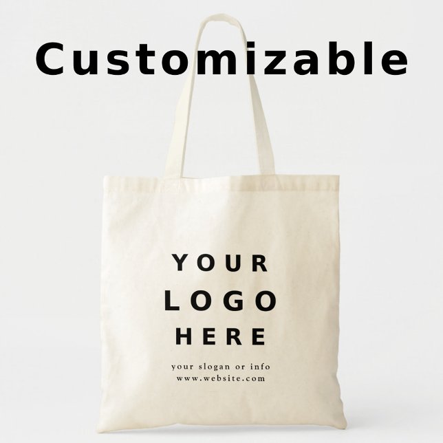 Benutzerdefiniertes personalisiertes Logo modernes Tragetasche (Von Creator hochgeladen)