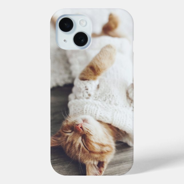 Benutzerdefiniertes Personalisiertes Pet-Foto Case-Mate iPhone Hülle (Rückseite)