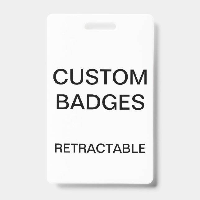 Benutzerdefiniertes Personalisiertes RETRACTABLE C Ausweis (Vorderseite)