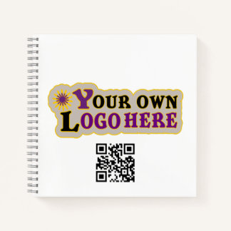 benutzerdefiniertes personalisiertes Vordergrundlo Notizbuch