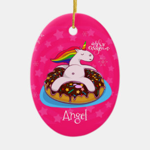 Benutzerdefiniertes personalisiertes Weihnachts-Ei Keramik Ornament