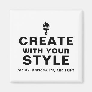 Benutzerdefiniertes persönliches Firmenbranding-De Magnet