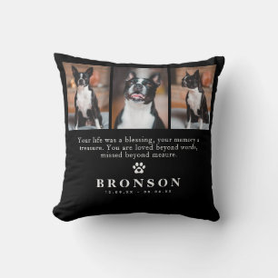 Benutzerdefiniertes Pet-Loss-Memorial-Angebot und Kissen