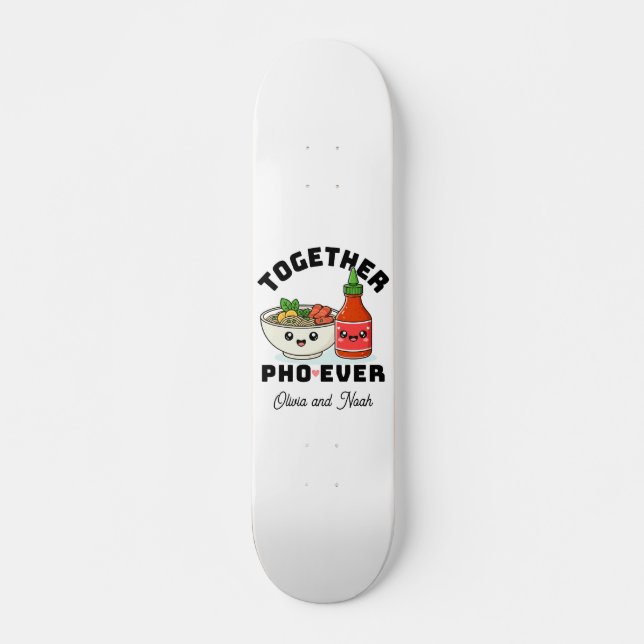 Benutzerdefiniertes Pho Pun Skateboard-Geschenk Skateboard (Vorne)