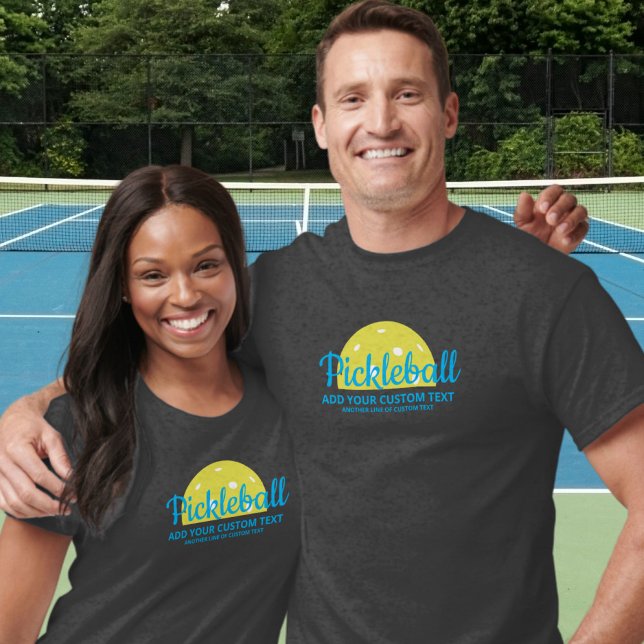 Benutzerdefiniertes Pickleball-Shirt 3 Zeilen Benu T-Shirt (Von Creator hochgeladen)