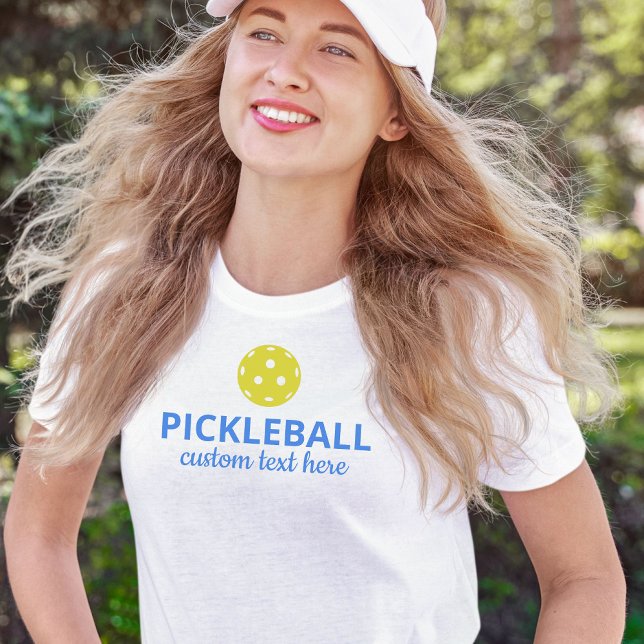Benutzerdefiniertes Pickleball-Shirt für Clubs-Tea T-Shirt (Von Creator hochgeladen)