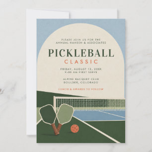 Benutzerdefiniertes Pickleball-Turnier Einladung