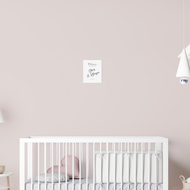 Benutzerdefiniertes Plakatzeichen - Personalisiert Poster (Kinderzimmer 2)