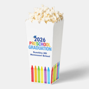 Benutzerdefiniertes Popcorn für die Abschlussfeier Geschenkschachtel