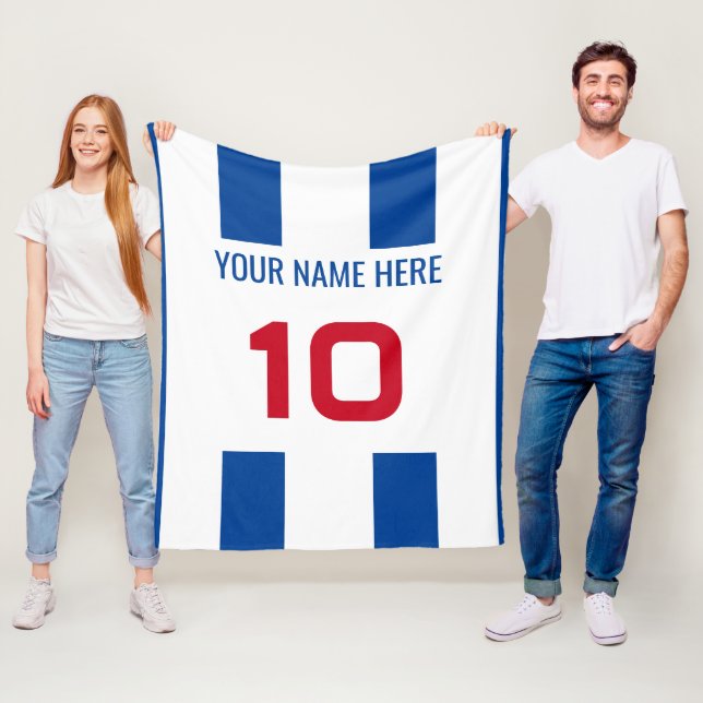 Benutzerdefiniertes Porto Fleecedecke (Beispiel)