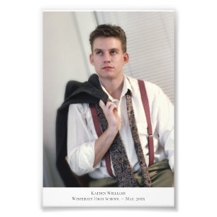 Benutzerdefiniertes Portrait Caption 2 Foto Erweit