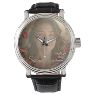 Benutzerdefiniertes Porträt für Sie – Personalisie Armbanduhr