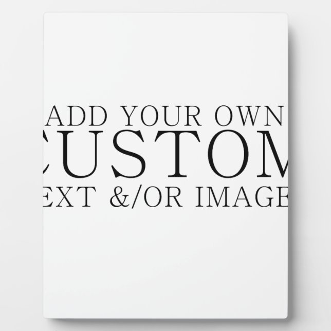 Benutzerdefiniertes Produkt Fotoplatte (Vorderseite)