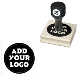 benutzerdefiniertes professionelles Geschäftslogo Gummistempel