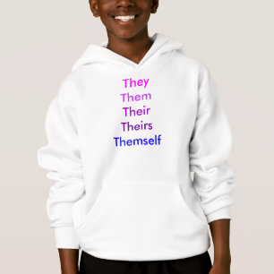 Benutzerdefiniertes Pronoun Transgender-Alternat Hoodie