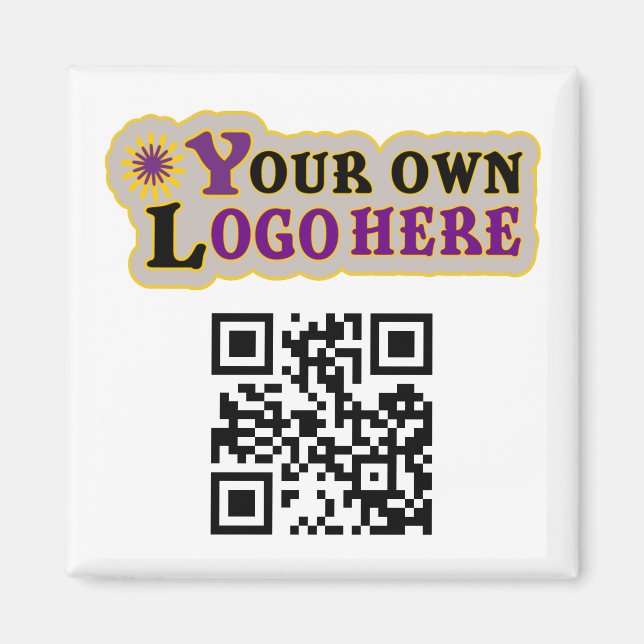 Benutzerdefiniertes Prospektmagazin für QR-Code Magnet (Vorne)